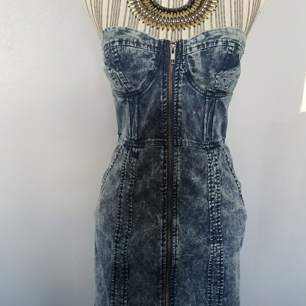 Vintage acid wash dress